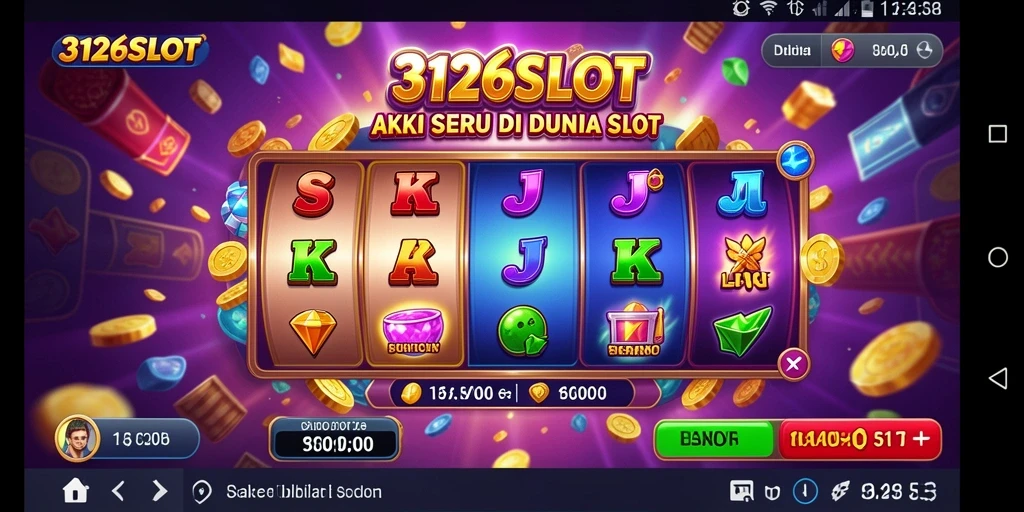 Tangkapan layar utama 3126SLOT menunjukkan aksi slot mendebarkan.