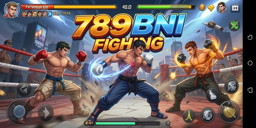 Gameplay intense dalam pertarungan yang menegangkan di 789BNI.