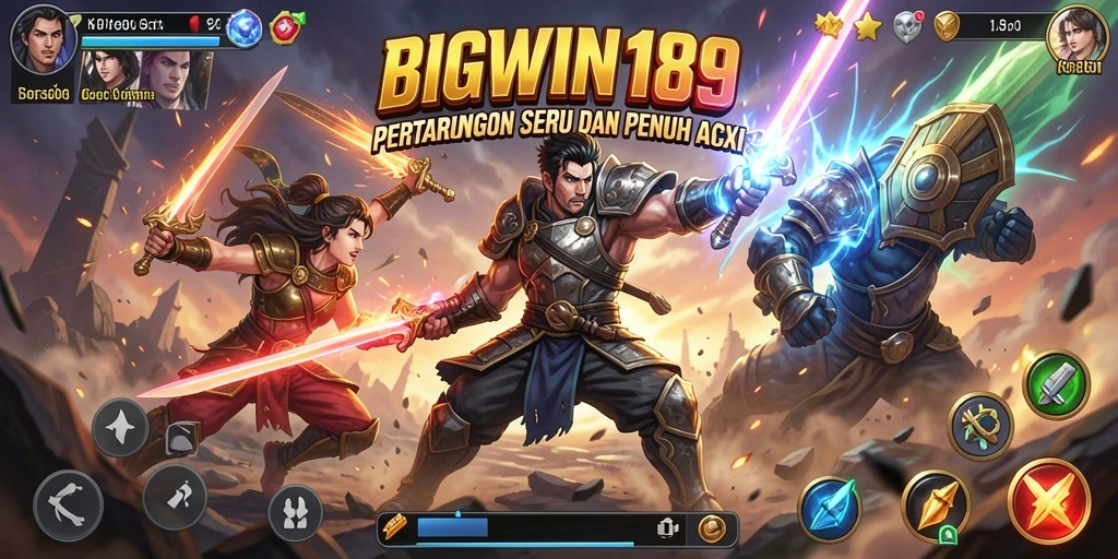 Tampilan aksi seru dalam BIGWIN189 dengan grafis menawan.