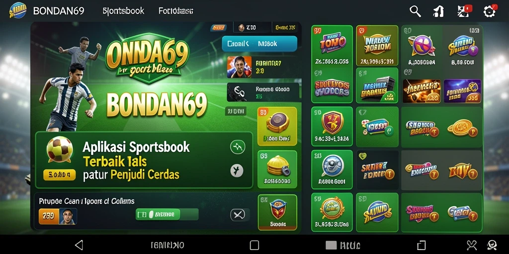 Tampilan gameplay menarik dari BONDAN69 yang menawarkan pengalaman Sportsbook.