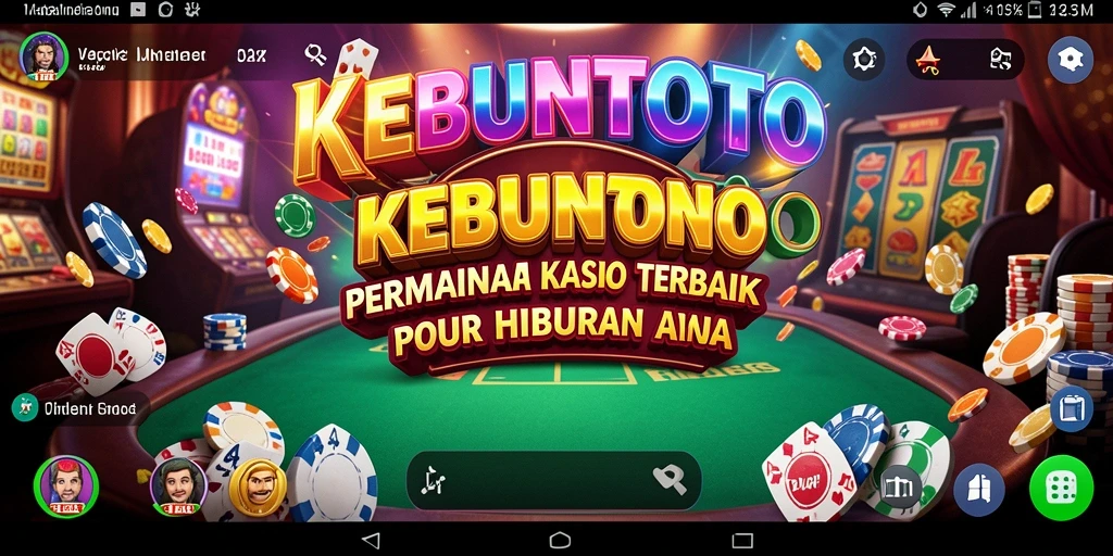 Tampilan menarik dan gameplay seru di KEBUNTOTO.