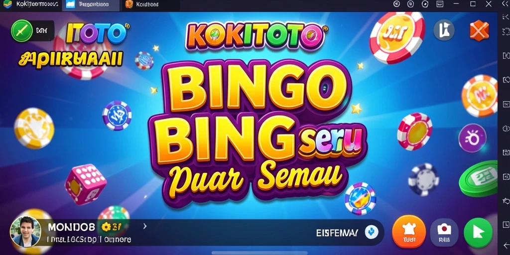 Tampilan gameplay Bingo KOKITOTO yang seru dan interaktif.