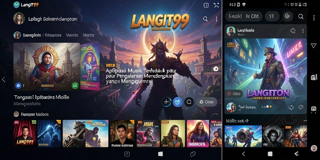 Screenshot gameplay LANGIT99 dengan tampilan antarmuka yang menarik.