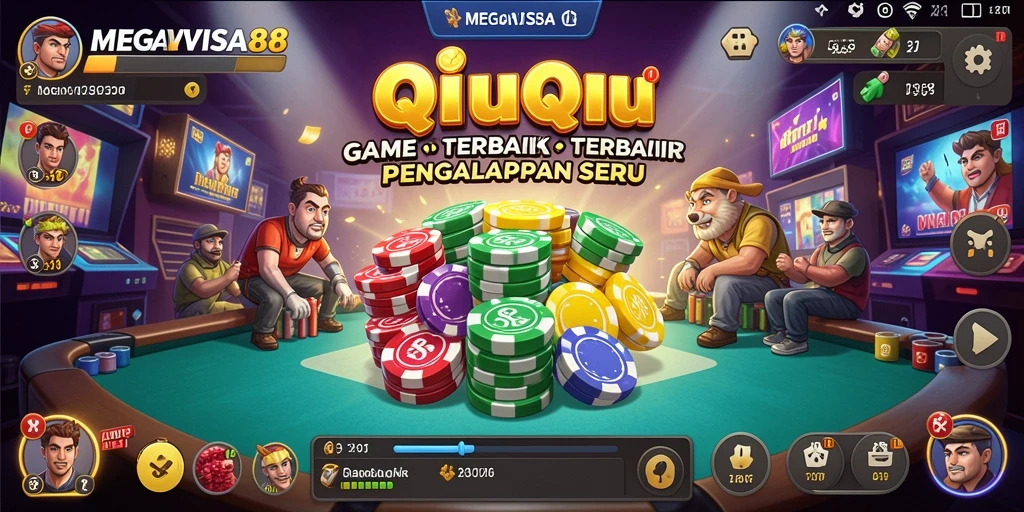 Gameplay seru QiuQiu di MEGAVISA88 yang memikat.