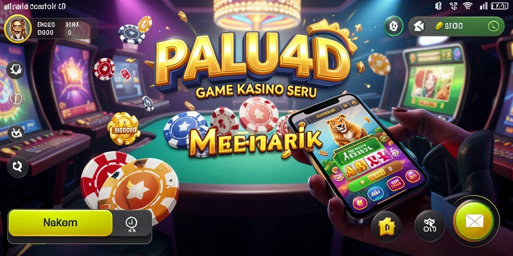 Tampilan menarik dari gameplay Kasino di PALU4D.