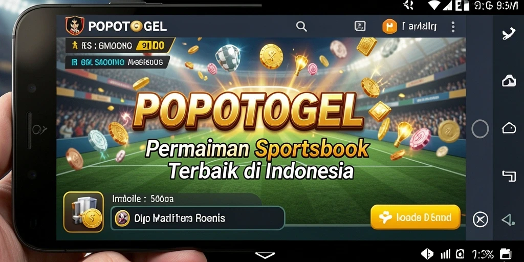 Tampilan menarik dari gameplay Sportsbook di POPOTOGEL.