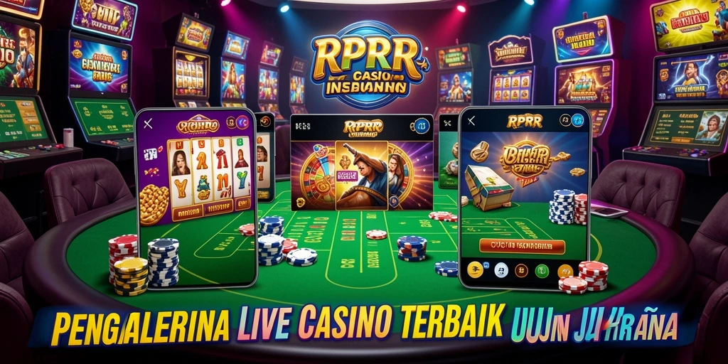Tampilan gameplay Live Casino yang menarik dan interaktif.