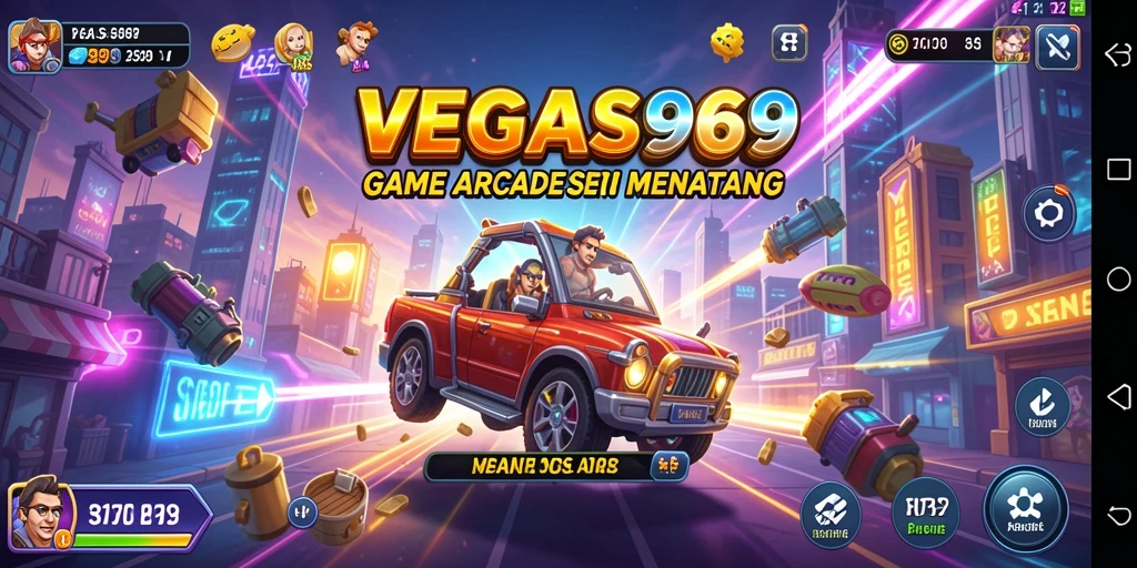 Tampilan gameplay seru dan dinamis dari VEGAS969.