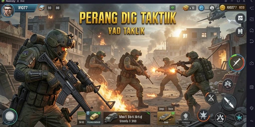 Tampilan gameplay menegangkan dari VIO77 dengan strategi yang mendalam.