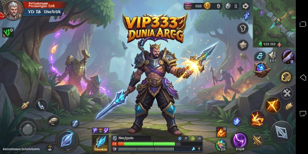 Gameplay seru dengan pertempuran mendebarkan di VIP333.